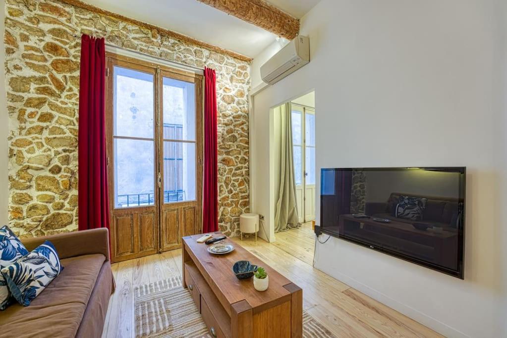 New - 1 Bed Apt Central 昂蒂布 外观 照片